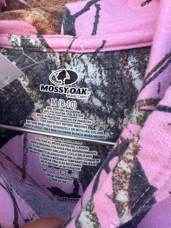 Pink Mossy Oak Sweatshirt