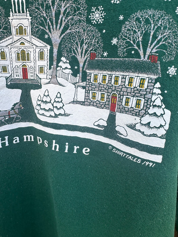 Green New Hampshire Sweatshirt
