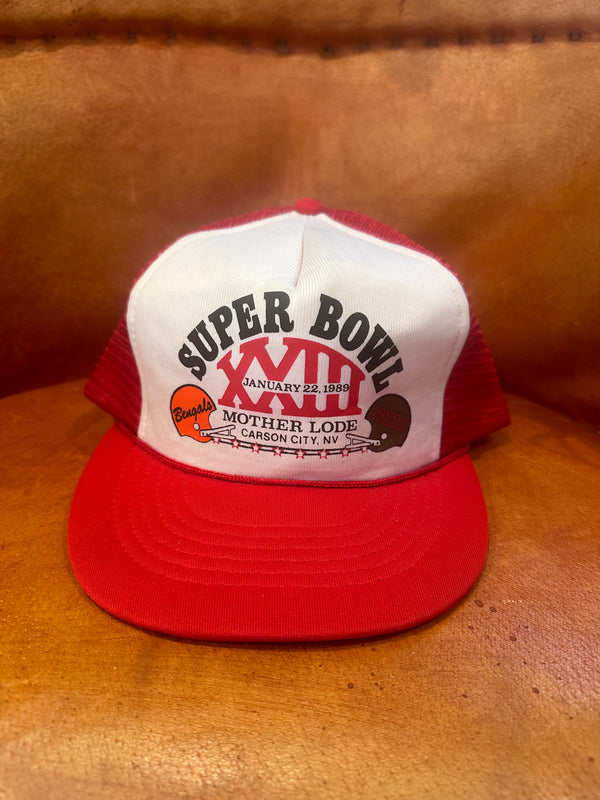 Super Bowl XXXIII Trucker Cap - San Francisco vs Bengals