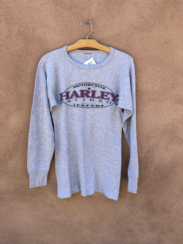 Gray Waffle Knit Grand Junction, Colorado Harley T-shirt