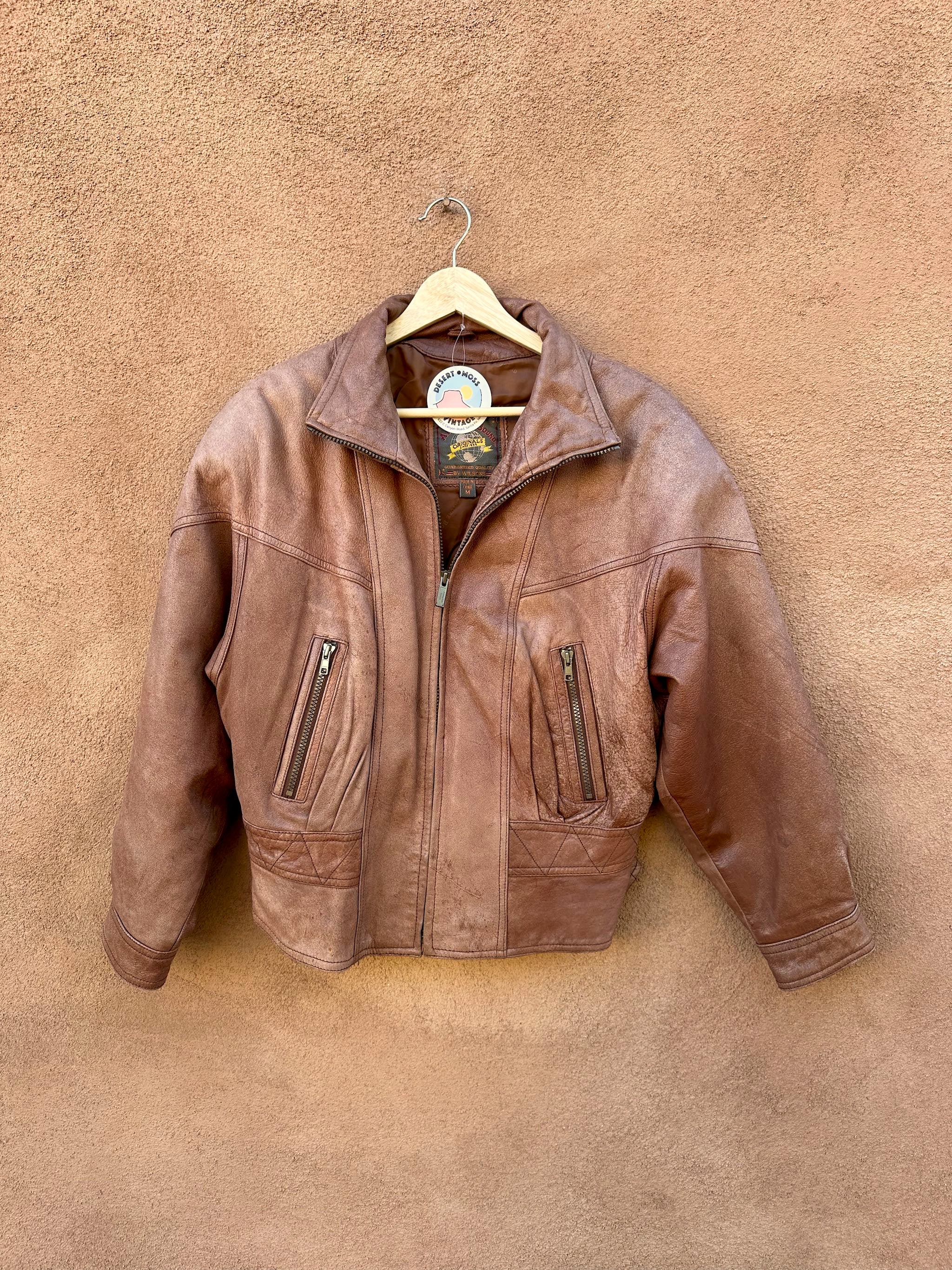 Wilsons Leather Bomber Jacket Adventure Bound By Wilsons Jacket
