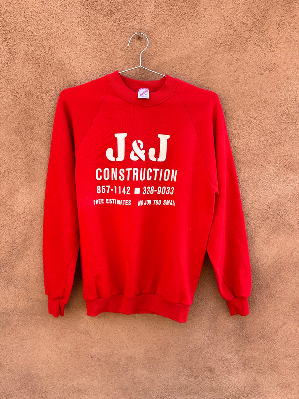 J & J Construction Sweatshirt