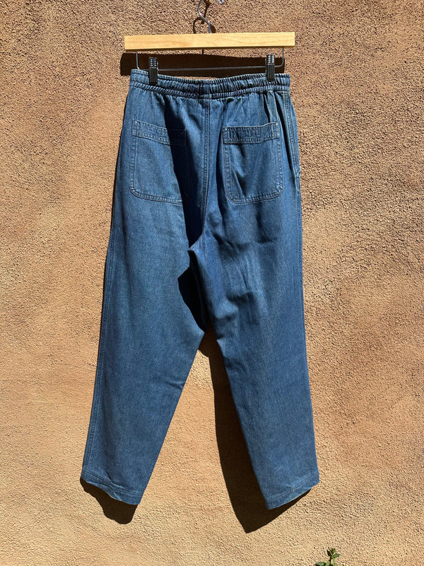 Cabin Creek Drawstring Loose Jeans Waist: 28 - 30