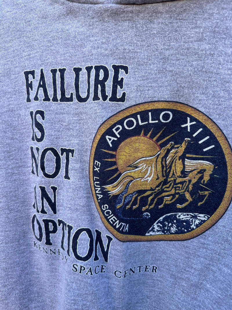 1980's Kennedy Space Center Sweatshirt- Failure is Not an Option