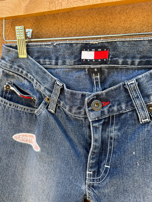 Low Rise Tommy Girl Jeans, Size: 5
