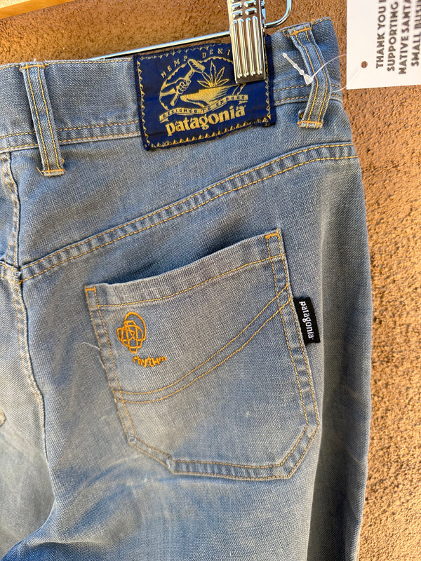 90's Patagonia Hemp Jeans "Wear" Waist: 30/31