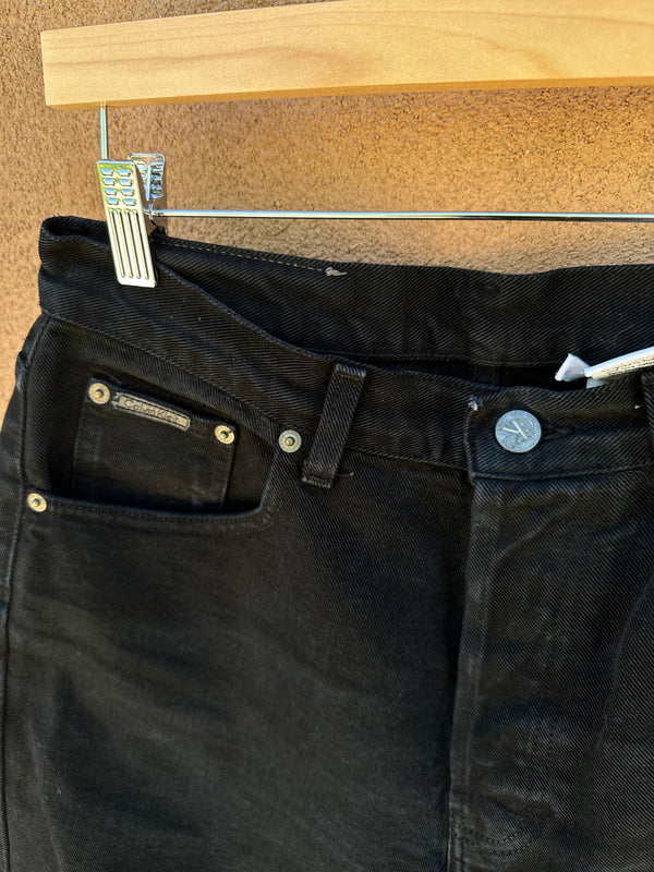 Black Denim Calvin Klein Jeans - Size 11