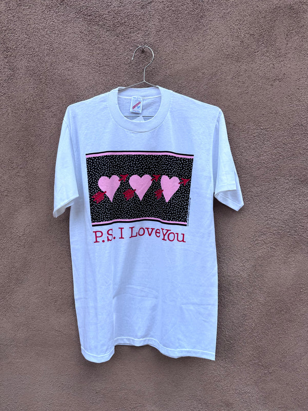1980's P.S. I Love You T-shirt