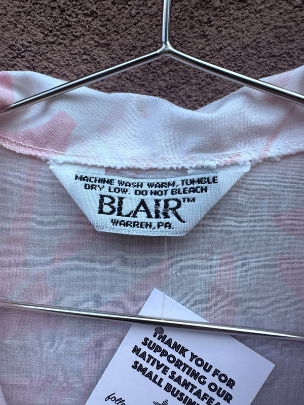 Pink & White 80's Blair Island Shirt