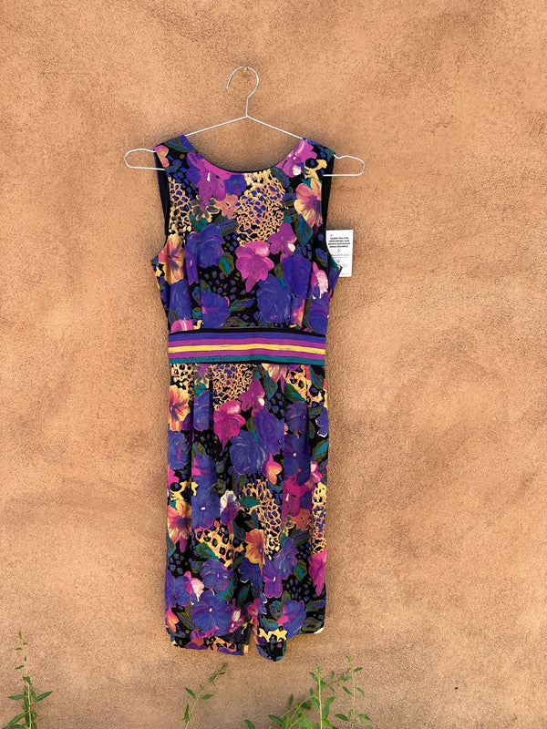 Positive Attitude Floral Dress - 8 - Rayon
