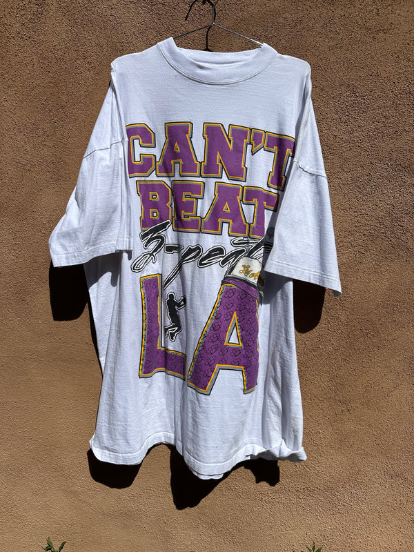 Oversized 3-Peat L.A. Lakers Tee