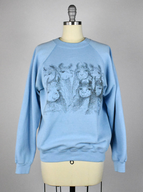 Vintage 1989 LLama Sweatshirt