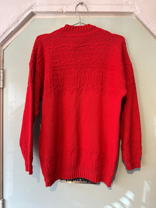 Red LizWear Cotton Sweater