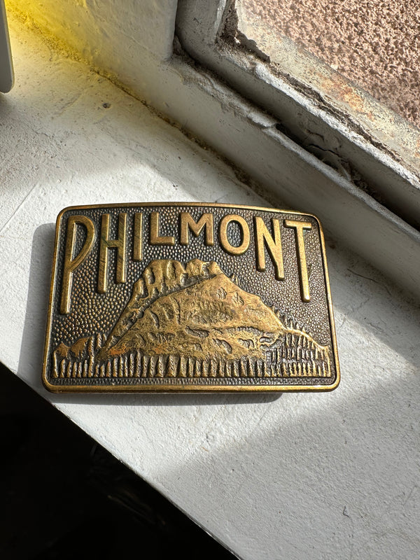 Philmont BSA Brass Belt Buckle