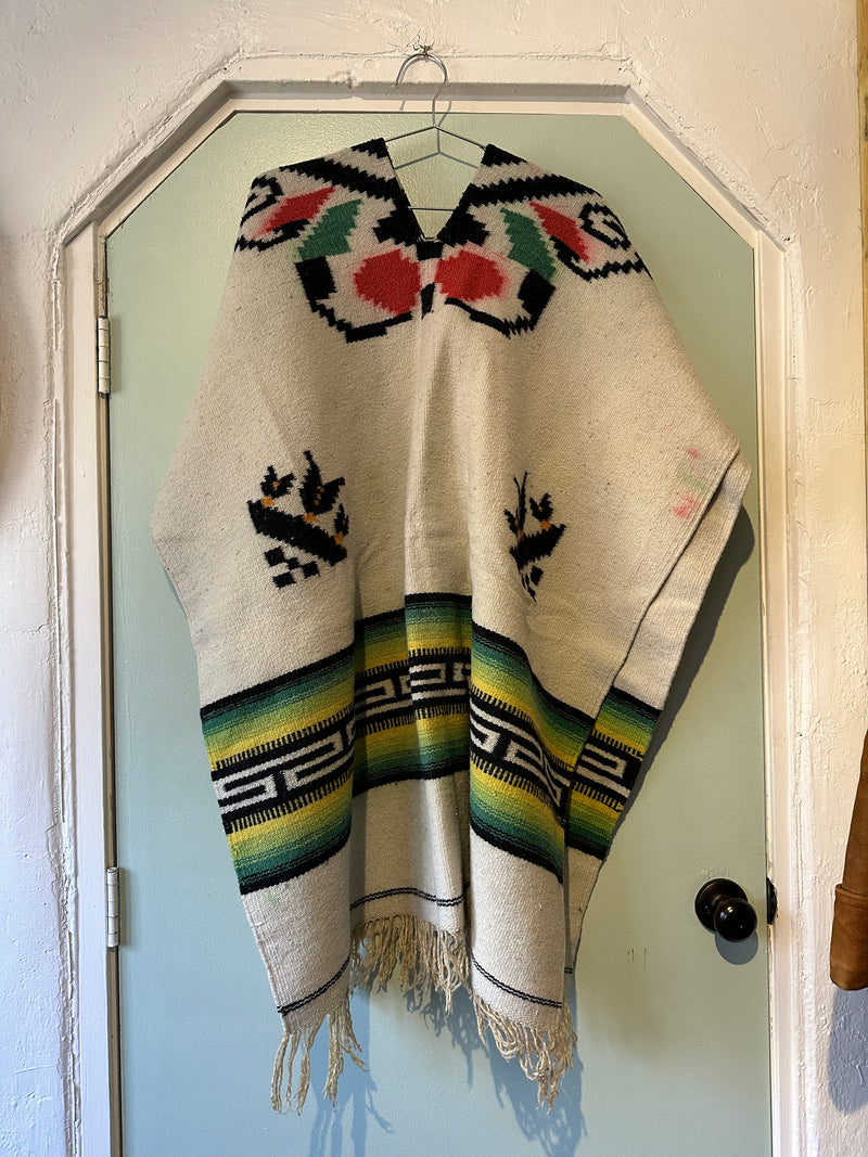 Authentic Mexican Poncho - as is