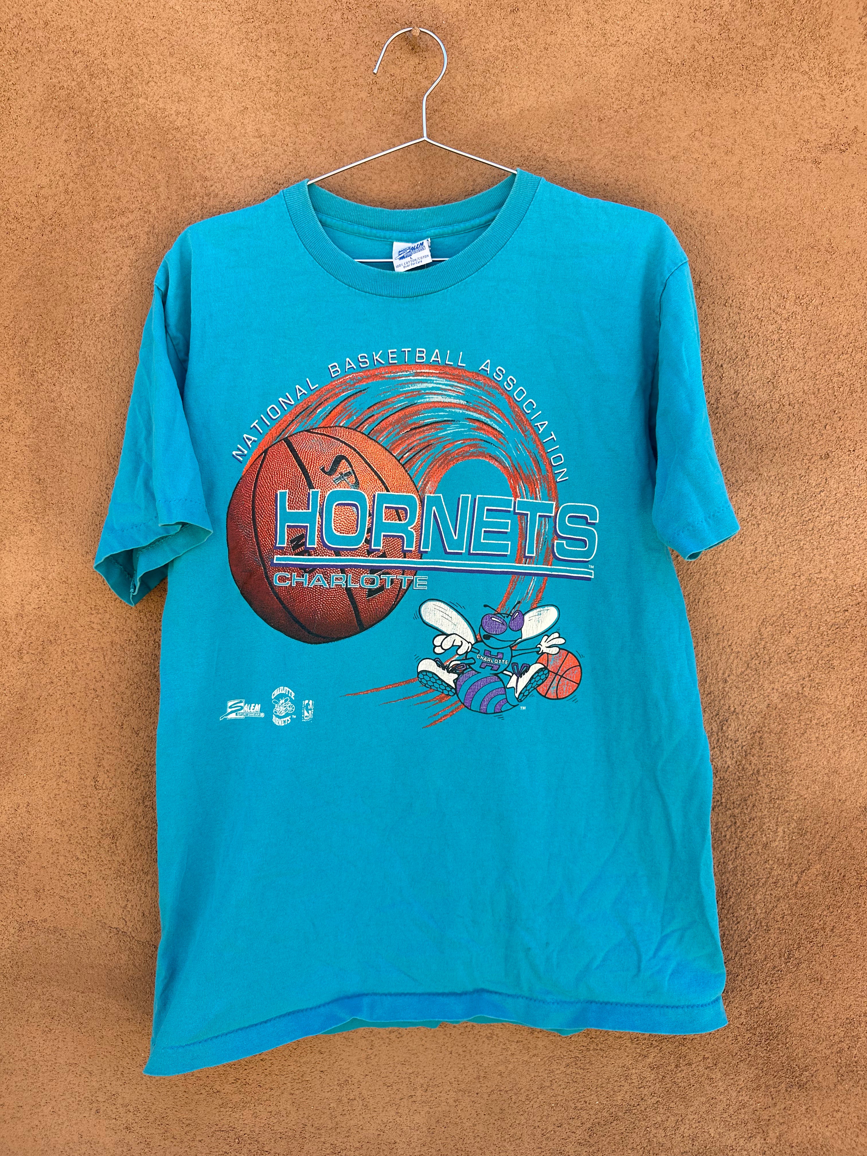 Vintage Charlotte Hornets Salem Sportswear Tee – DESERT MOSS VINTAGE