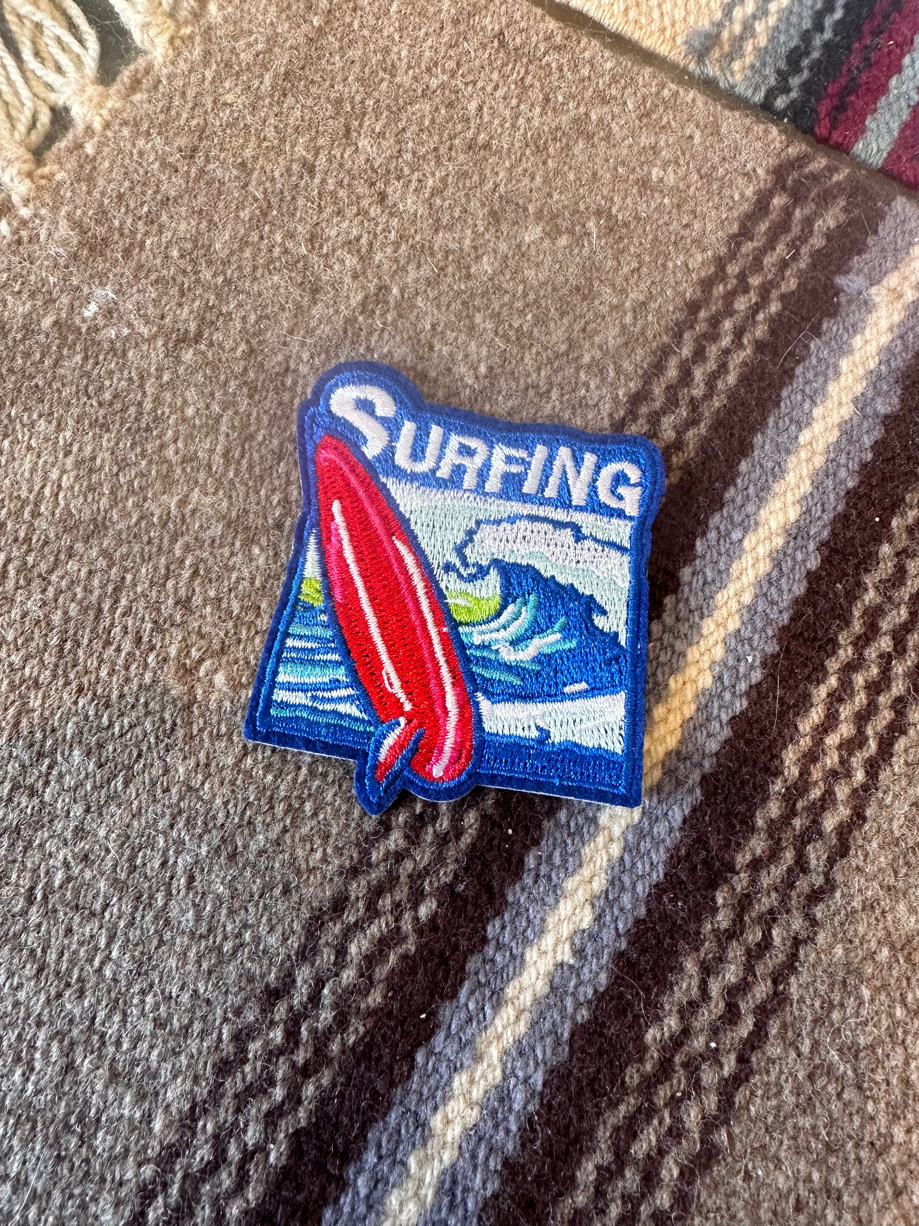 Vintage Surfing Patch – DESERT MOSS VINTAGE