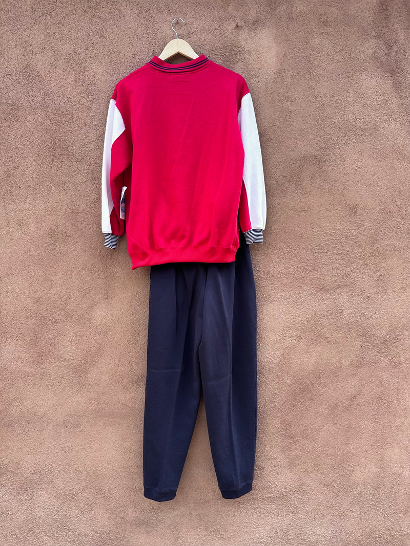 80's Deadstock Pacer Petites Sweatsuit