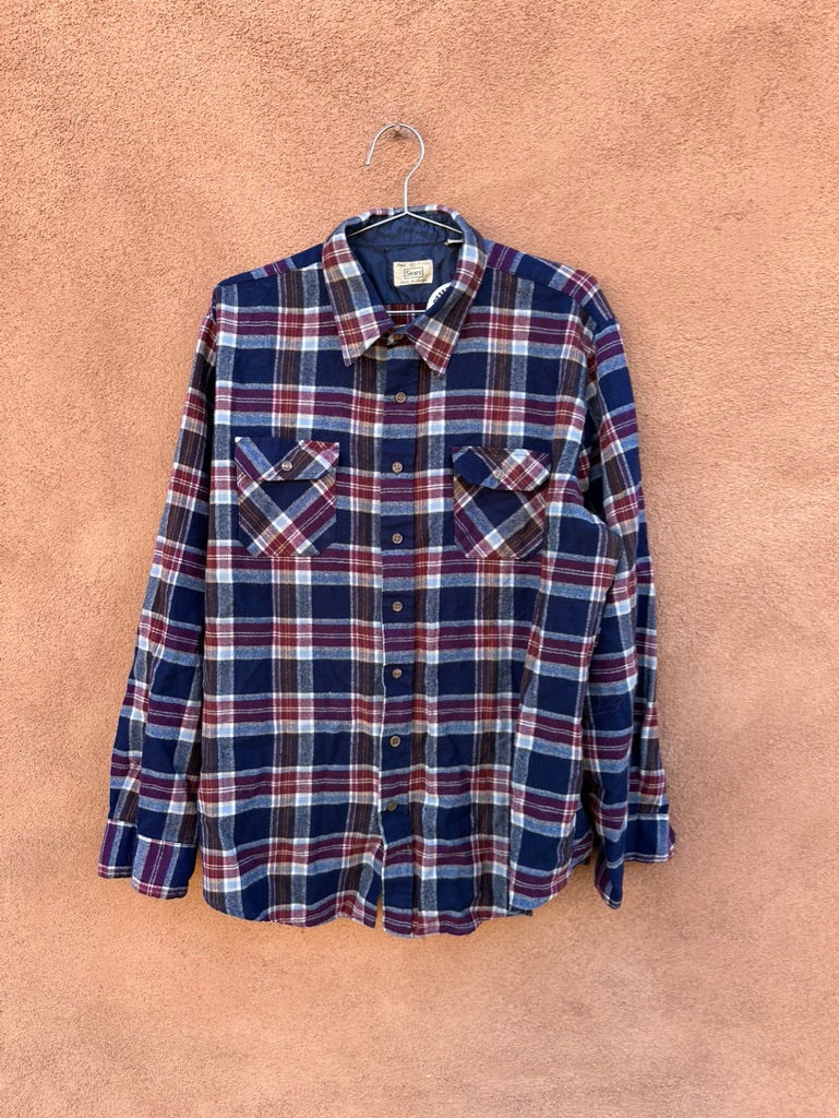 70's Sears Plaid Flannel