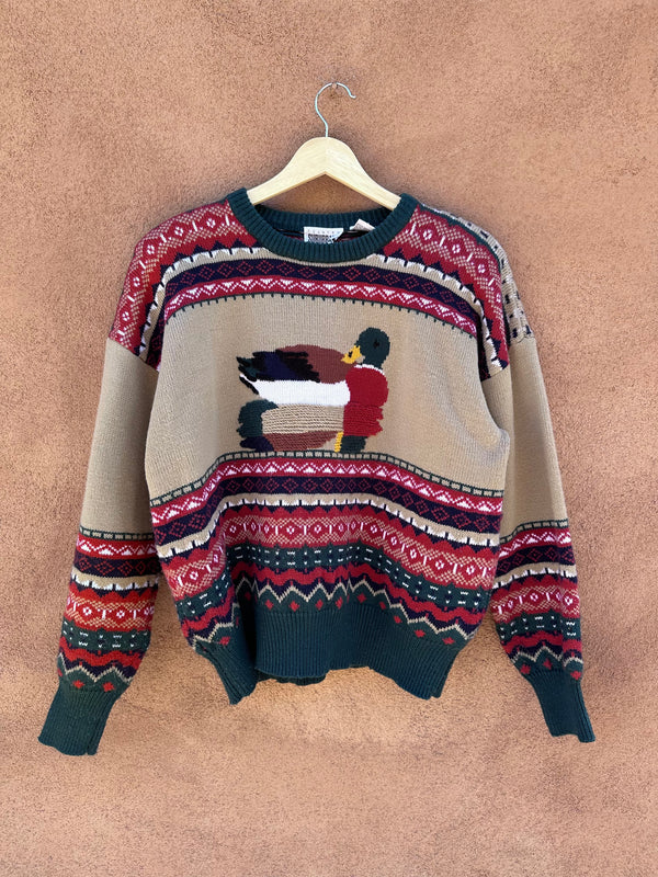 Country Suburbans 80's Mallard Sweater
