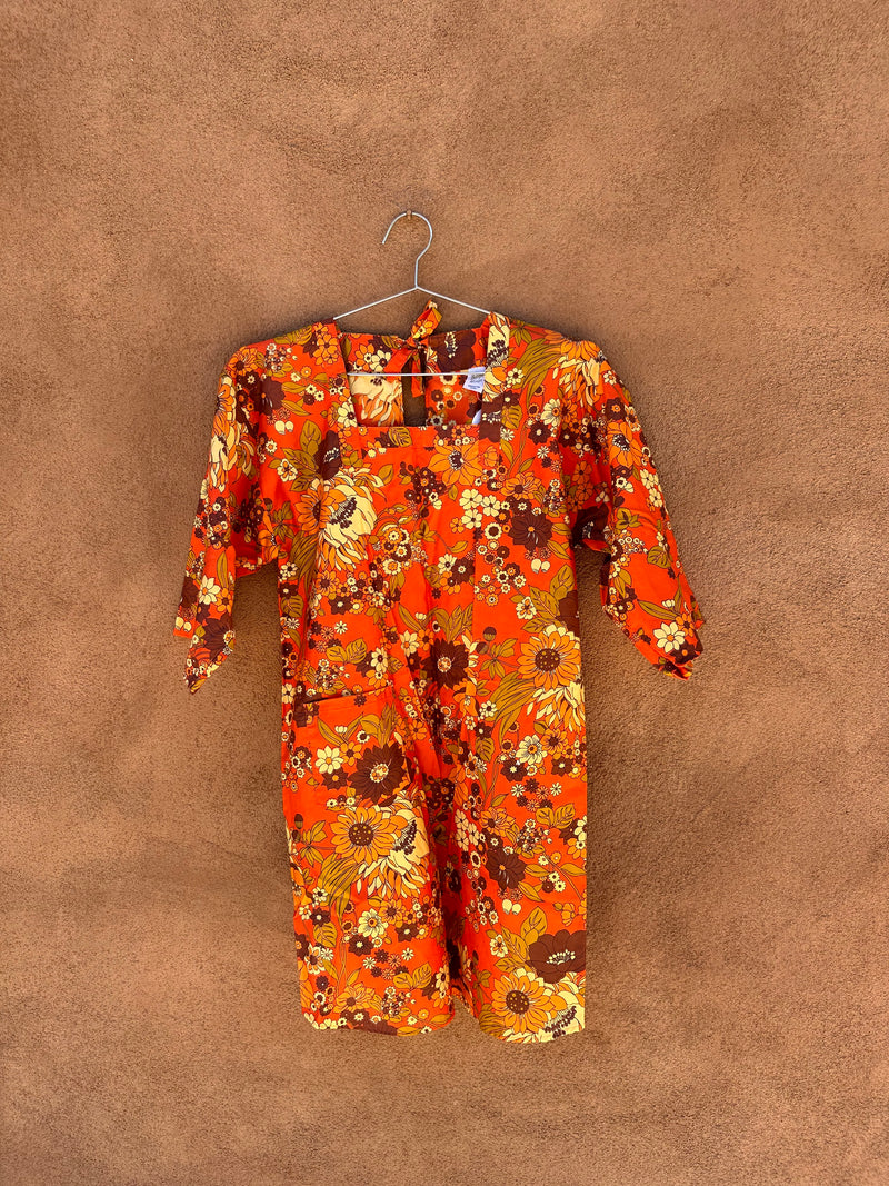 1960's Design House Smock - Made in Japan