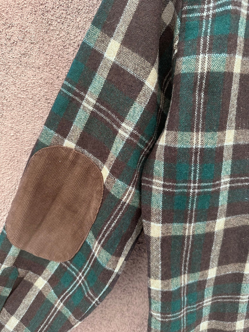 Chemise Et Cie Wool Blend Flannel Shirt