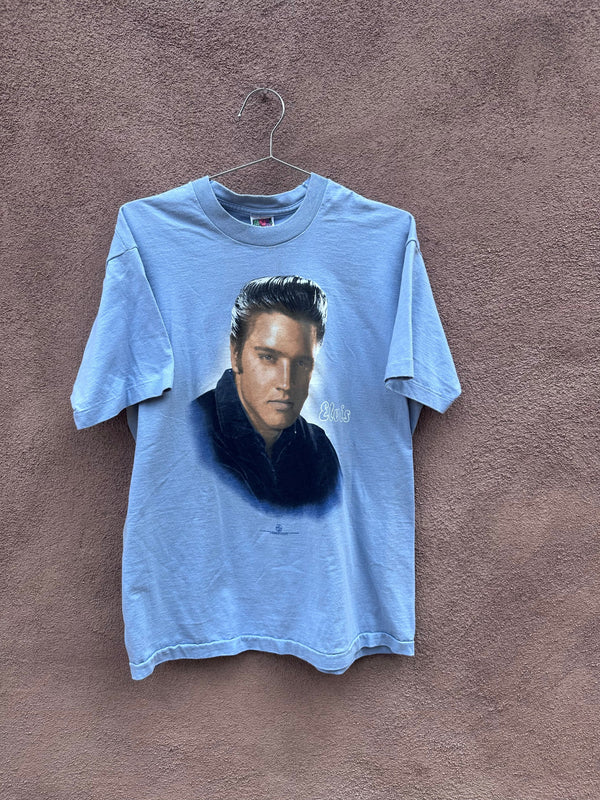 1997 Baby Blue Elvis Tee