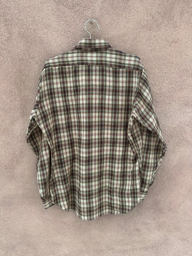 1970's Pendleton Sir Pendleton Brown Wool Shirt