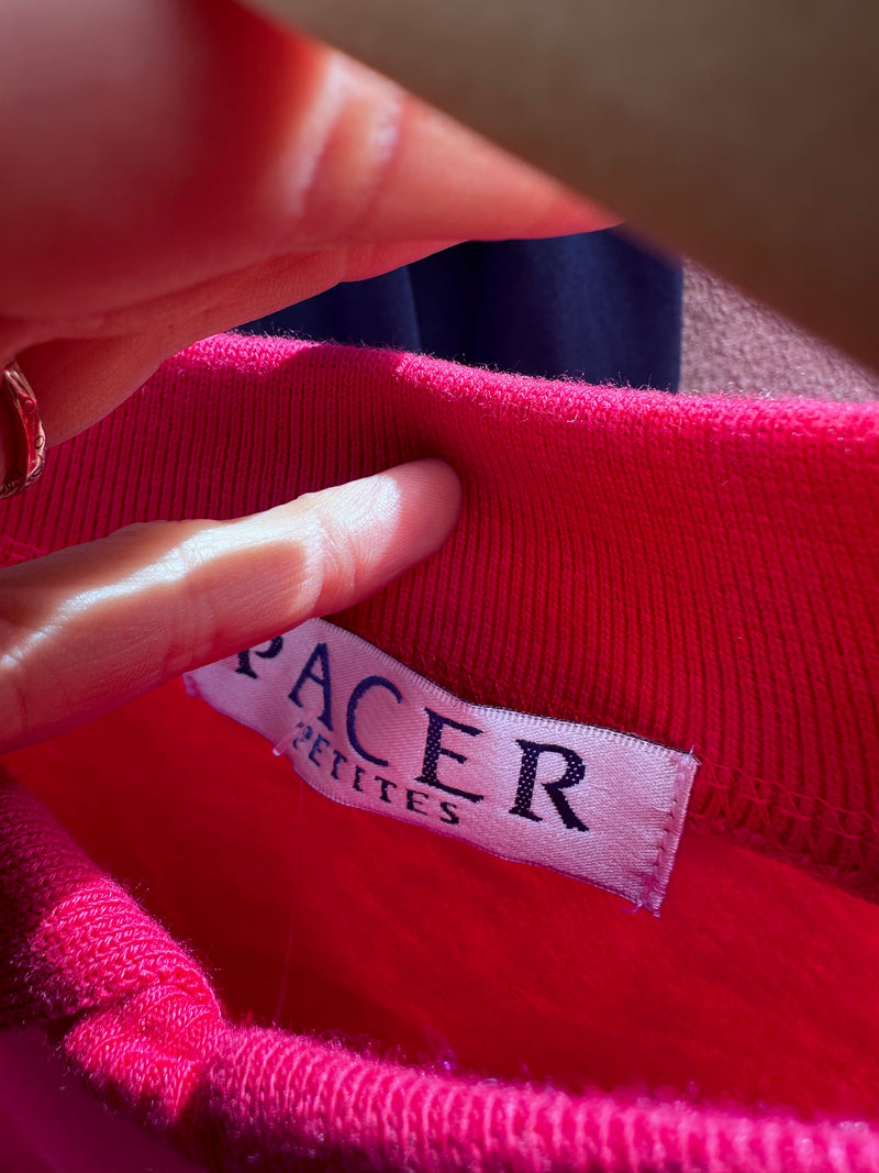 80's Deadstock Pacer Petites Sweatsuit