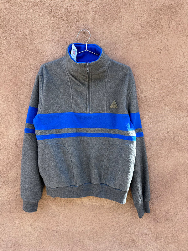 80's Pacific Trail Mock Turtleneck Fleece Sweatshirt