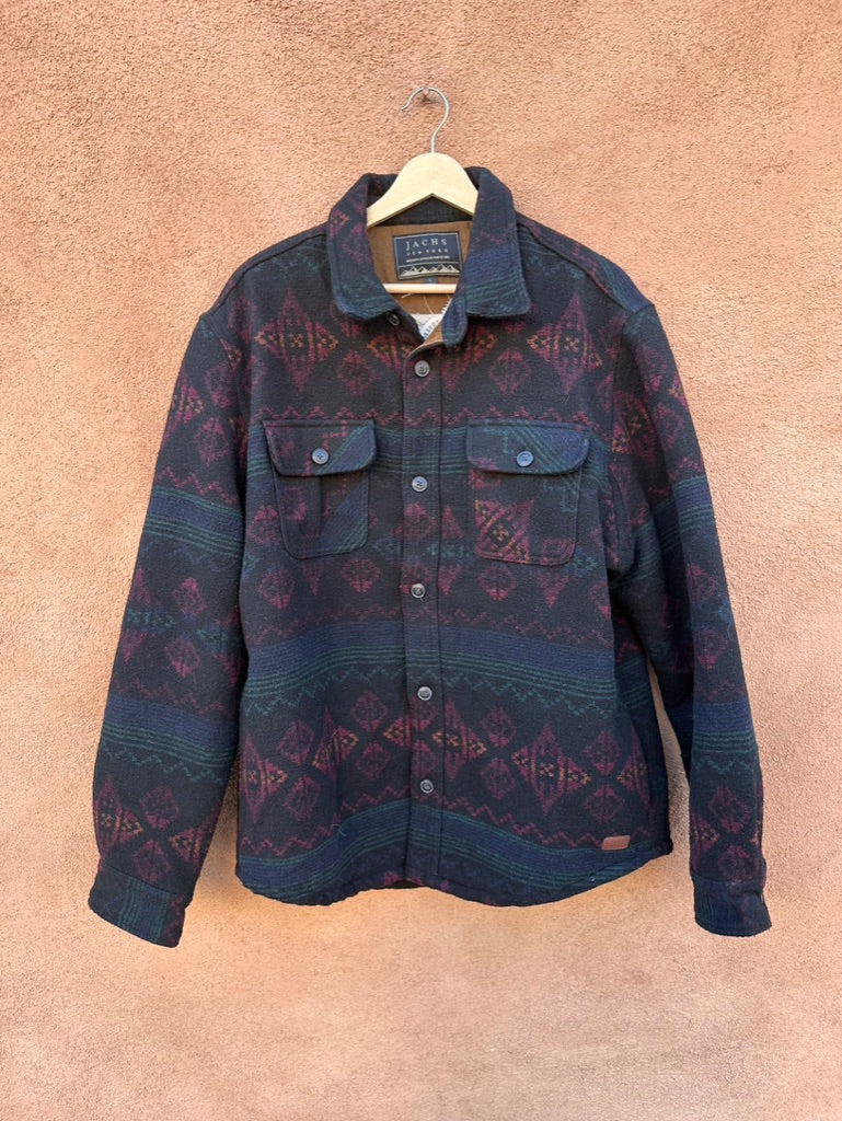 Jachs Winter Lined Santa Fe Style Jac Shirt