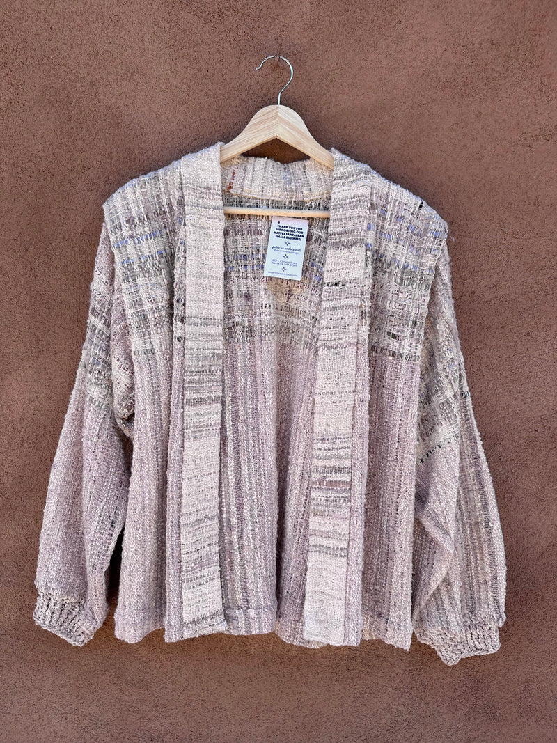 Heavy Tweed Cardigan by Ann Haile (no label)