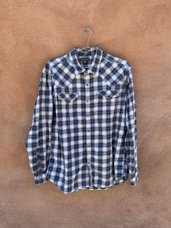 Eddie Bauer Plaid Buttonsnap Shirt