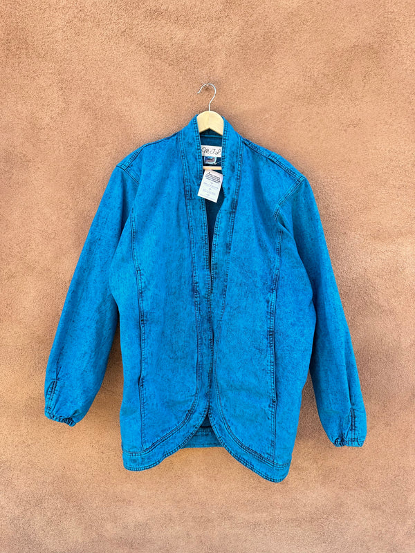 Kokopelli Blue Santa Fe Style Denim Jacket by MJR