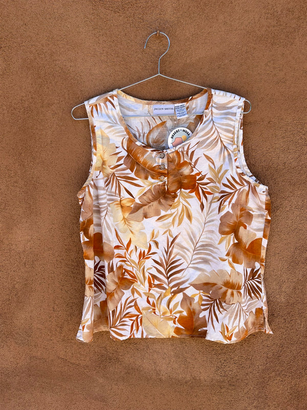 Jaclyn Smith Island Theme Tank