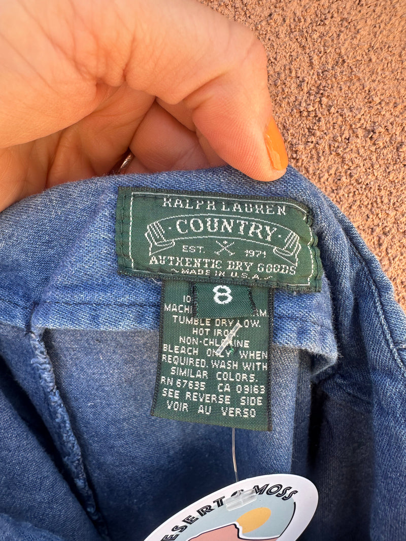 Ralph Lauren Country Denim Skirt