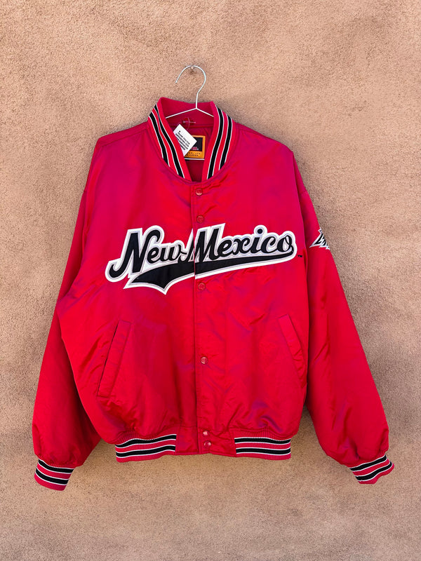 University of New Mexico Lobos Satin Bomber