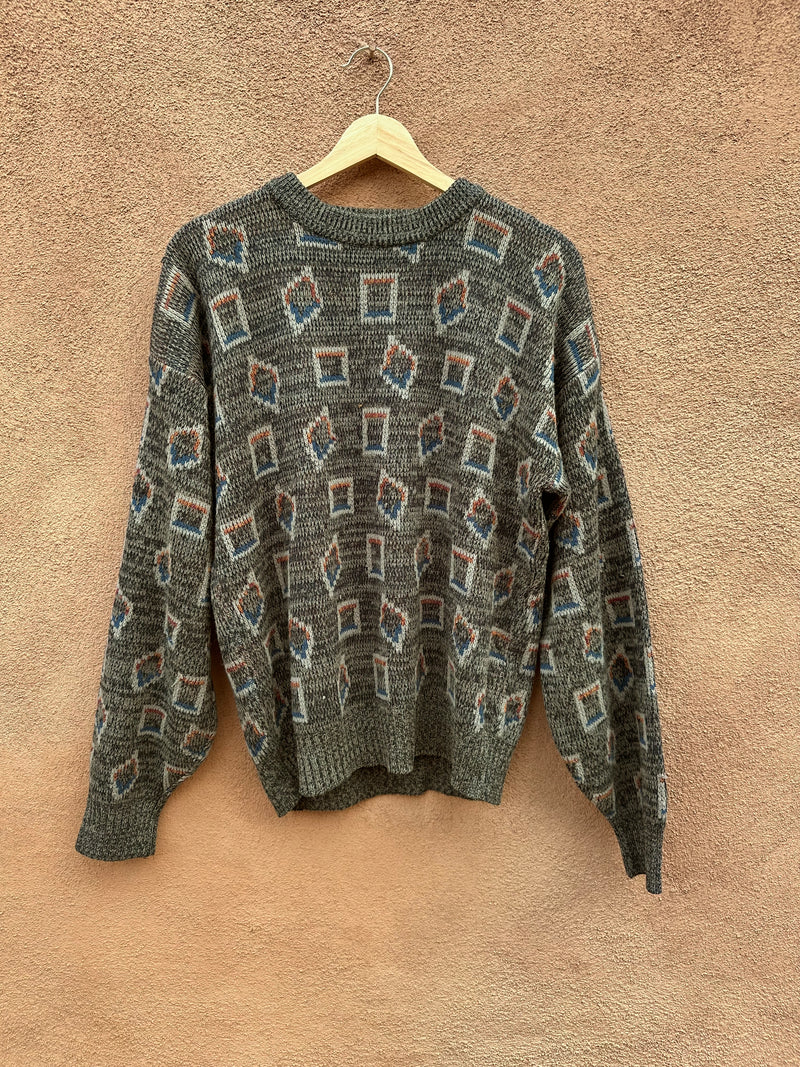 Gray Weeds 80's Sweater - As is