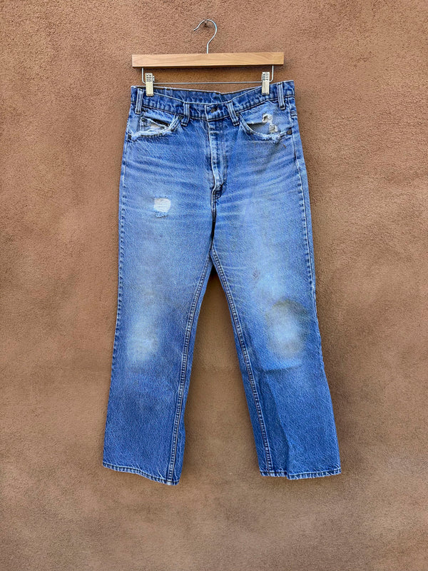 Levi's Orange Label 1970's Jeans with Perfect Wear 34 x 30