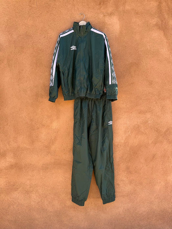 90's Umbro Soccer Track Suit, Green