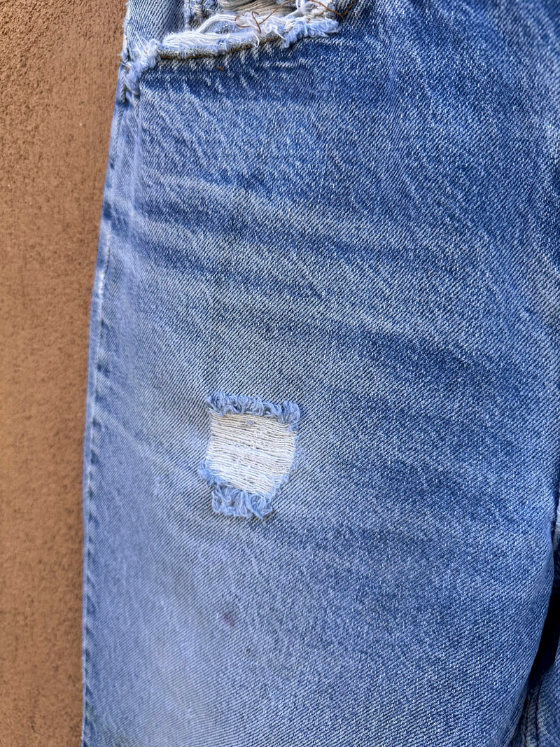 Levi's Orange Label 1970's Jeans with Perfect Wear 34 x 30
