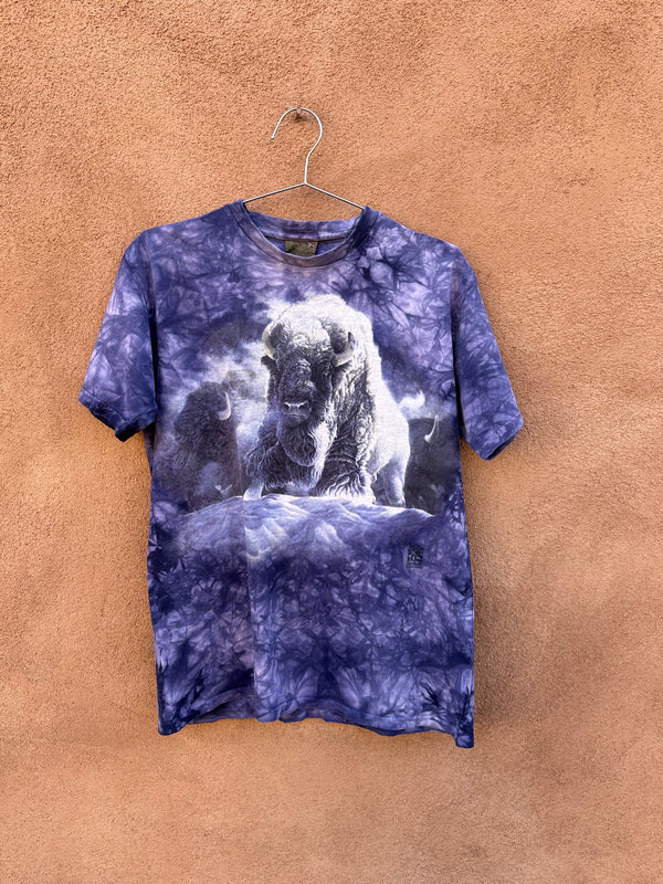 Great White Buffalo Tie Dye T-shirt