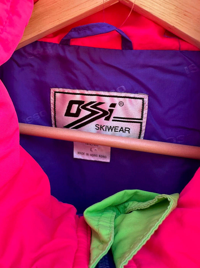 90's Ossi Skiwear Purple Ski Pullover Jacket