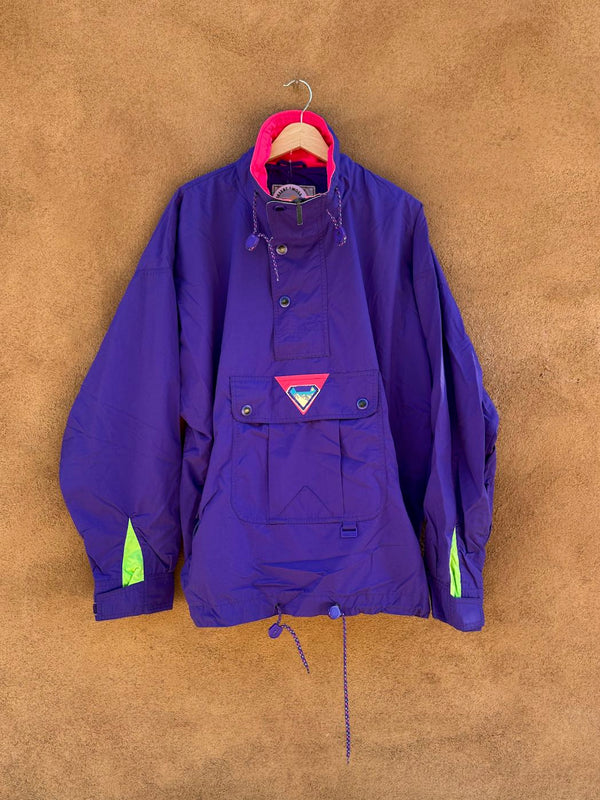 90's Ossi Skiwear Purple Ski Pullover Jacket