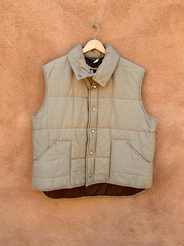 1970's Beige Sportsmaster Vest