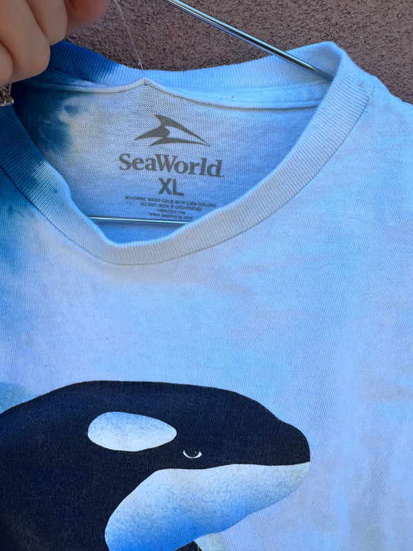 Tie Dye Orca T-shirt - Seaworld