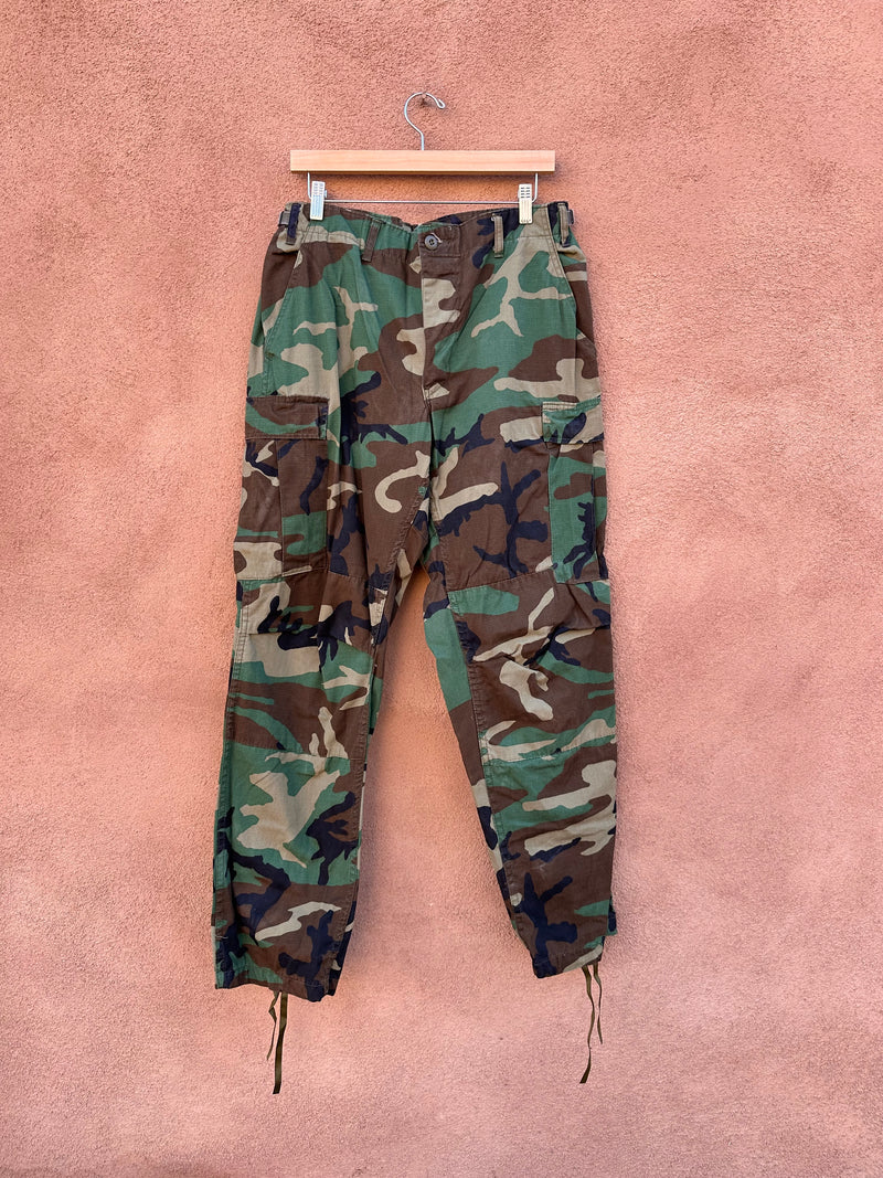 Rip Stop MI Cotton Cargo Camo Pants 32 - 35 waist