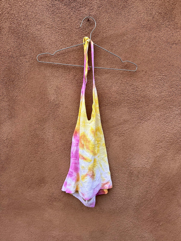 Friends Clothing Tie Dye Halter Top