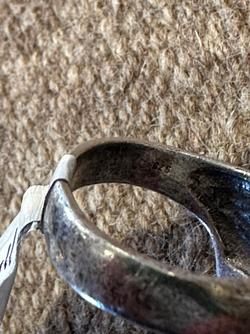 Sterling Silver Crow Skull Ring