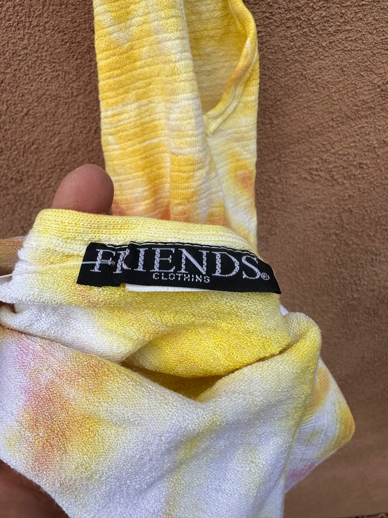 Friends Clothing Tie Dye Halter Top